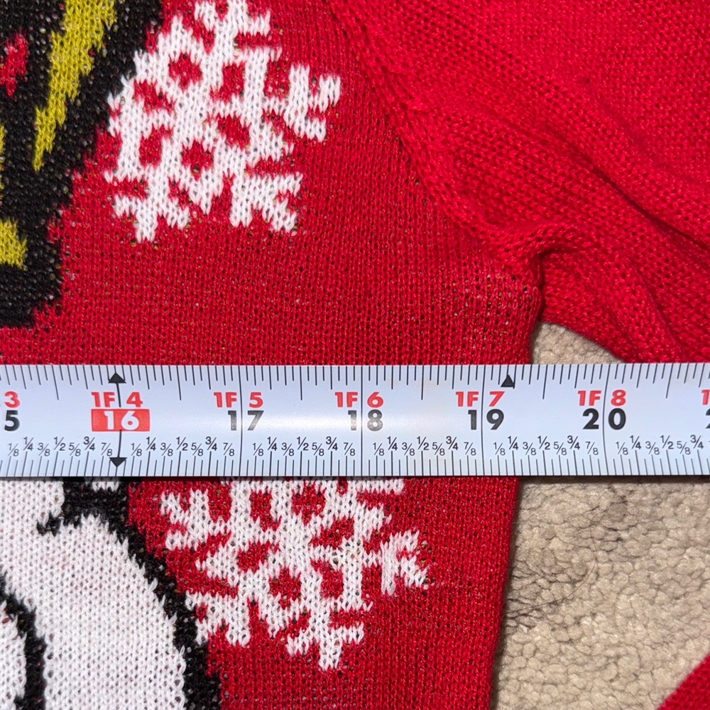 Dr. Seuss Red Grinch Crewneck Sweater - Picture 6 of 9